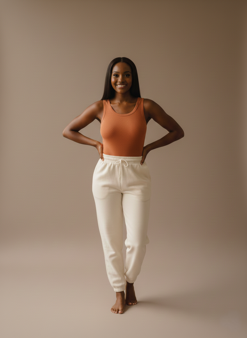 Cotton Racerback Bodysuit