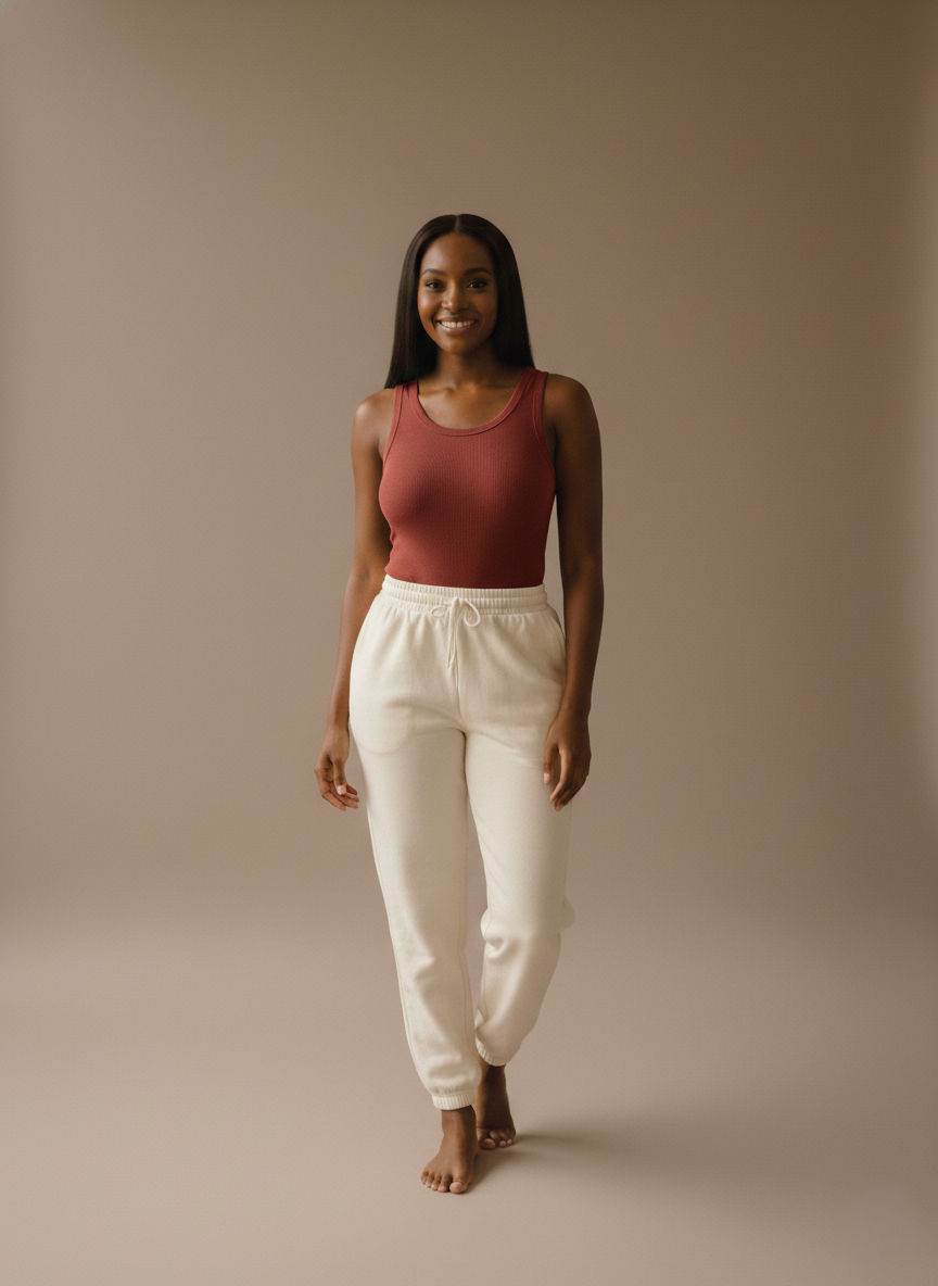 Cotton Racerback Bodysuit